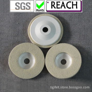 Abrasive Wool Felt Disc For Metal Polishing